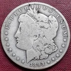 1893 O Morgan Silver Dollar 1$ Key Date Circulated #99670