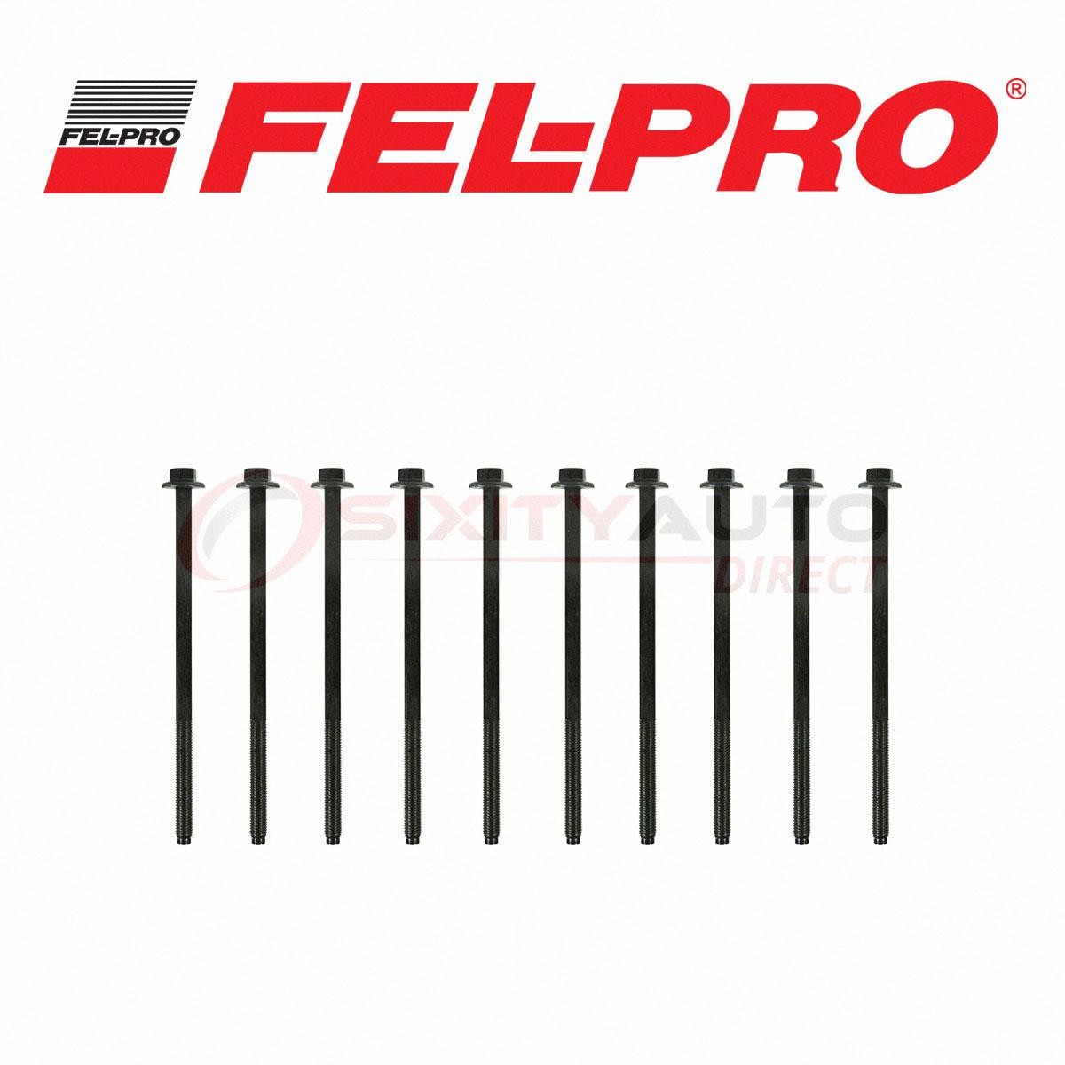 Fel-Pro Cylinder Head Bolt Set for 2005-2006 Ford GT 5.4L V8 - Engine Block  lw