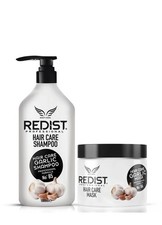 Redist Hair Care Shampoo & Hair Mask Garlic 1000ml | Strengthens and Nourishes
