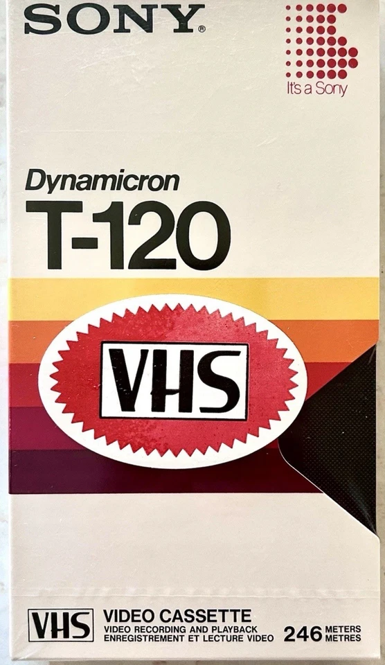 SEALED VINTAGE TECH: 2 Sony Dynamicron T-120 VHS Tapes & 2 DigiTech Cassettes - Image 4 of 4