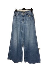 Zara women’s baggy wide oversized jeans - streetwear y2k look - size 