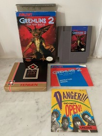 Gremlins 2: The New Batch USA (Nintendo NES, 1990) Complete In Box Tested CIB