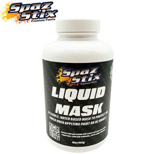 Spaz Stix Water Based Liquid Mask V2 4oz 8oz 16oz RC Car Body Paint Traxxas Losi