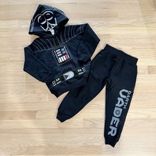   NWOT Star Wars Darth Vader Black Graphic sweatsuit Set, size 4