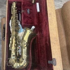 Vintage G.G.Conn Saxophone With Storage Case Bundle Read Description