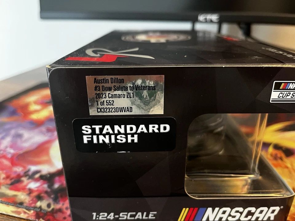 Austin Dillon #3 Dow Salute to Veterans 2023 Camaro ZLI 1:24 scale CX32323DWVAD - Image 2 of 4