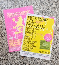 TDR - The Designers Republic - Gatecrasher - Resident Transmission - Rave Flyers