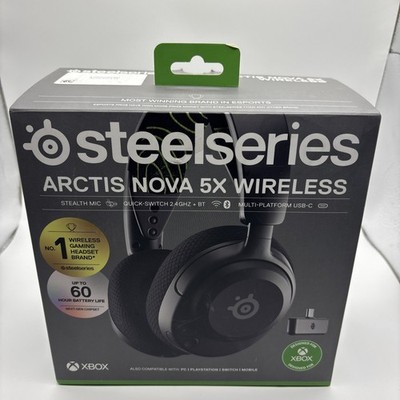 Genuine SteelSeries Arctis Nova 5X Wireless Gaming Headset for Xbox