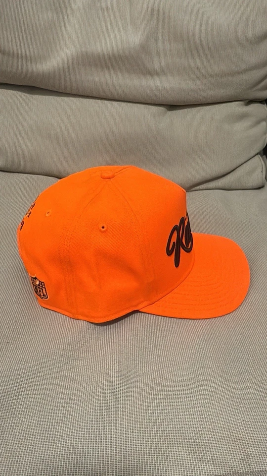 Born X Raised X New Era Los Angeles Rams SnapBack Sombrero Naranja/Negro Foto 3 de 4