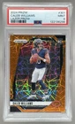 122136298 Caleb Williams 2024 Panini Prizm #301 Lazer Rookie RC PSA 9