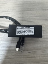 PoE Power Over Ethernet Micro USB Splitter Adapter 5V 2.4A