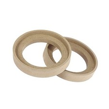 Universal Car Beige Speaker Spacer Ring Adaptor, Brackets Mounting Spacer