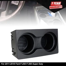 Front Center Console Cup Holder For 2011 2012-2016 Ford F-250 F-350 Super Duty