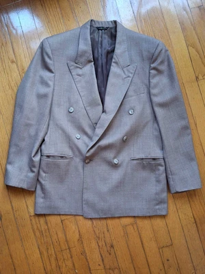 Vintage Double Breasted Suit In Men's Vintage Suit Jackets