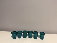 Tupperware Set Of 6 Minis With Lids New 2 Ounces Each