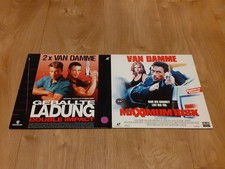 2 x JEAN CLAUDE VAN DAMME LASER DISC