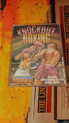 Knockout Boxing (Midas 1986) Atari XL XE (Tape, Box, Manual) working 8-bit