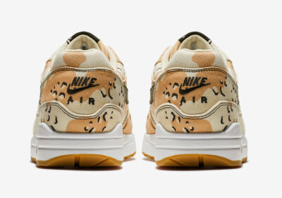 Nike Air Max 1 Premium Dessert Beach Camo Black Gum Brown 875844