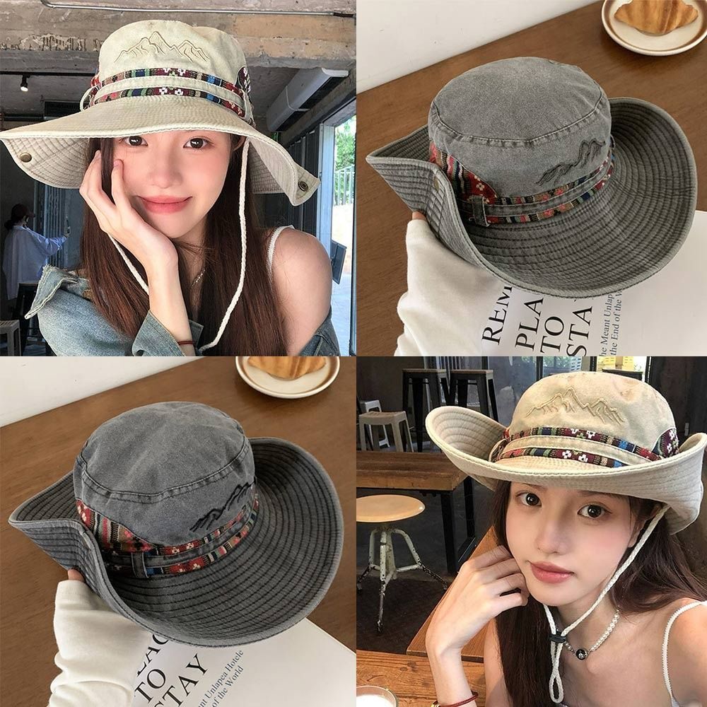 APL Con Cinghia Antivento Pescatore Cappellino Alpinismo Tappi Per Campeggio Escursionismo