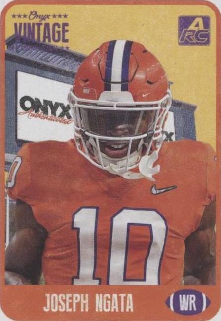 2021 Onyx Vintage - College Joseph Ngata #CFJN (RC) for sale online | eBay