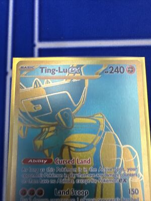 ★PSA10★【ディンルーex/UR】TING-LU ex 097/071 PSA 10 Ting-Lu ex UR 097/071 SV2D Clay Burst Pokemon Card
