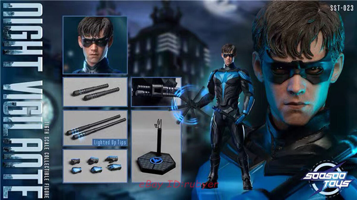 Soosootoys SST023 Batman Robin Nightwing 1/6 Scale Action Soosootoys SST023 Batman Robin Nightwing 1/6 Scale Action