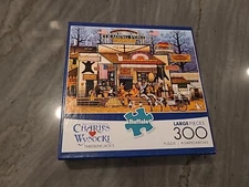 Charles Wysocki Timberline Jack's 300 PC Puzzle Brand New Buffalo Games