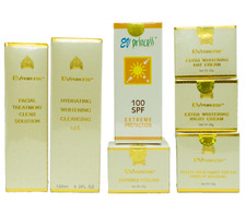 EV Princess Cleansing,Treatment, Sunblock, Day-Night Cream, Peel 7pcs set NIB