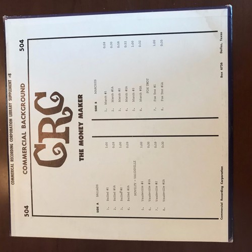 Lot of 18 Rare & Out of Print CRC Money Maker LP Radio Station Samplers- Jingles - Afbeelding 8 van 12