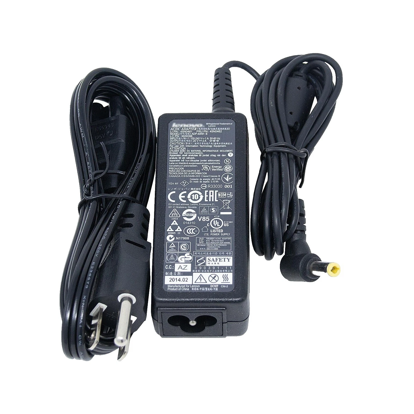 Lenovo 12 V Power AC & DC Adapters/Chargers