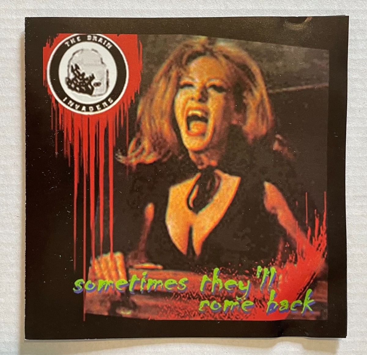 THE BRAIN INVADERS Sometimes They'll Come Back LTD. ED Horror Rock