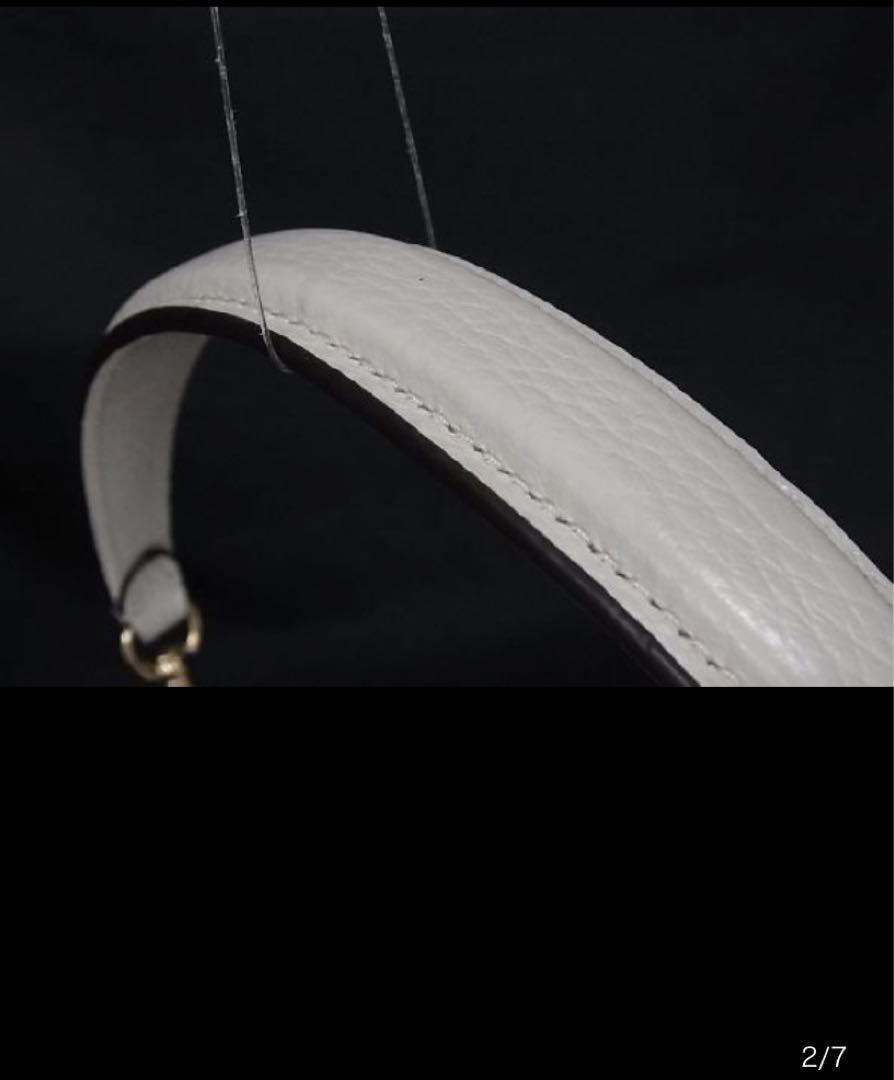 Kiwami Coach 2Way Shoulder Bag Ivory Plush women bag Gem