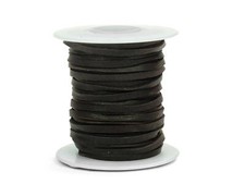 Deer Leather Lace Chocolate Brown 1/8" by 50' 297-18x50CH A2