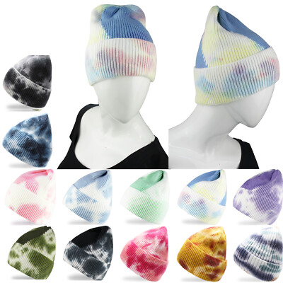 Gloop Mütze Wintermütze Hat Feinstrick Beanie Unisex für Damen Herren