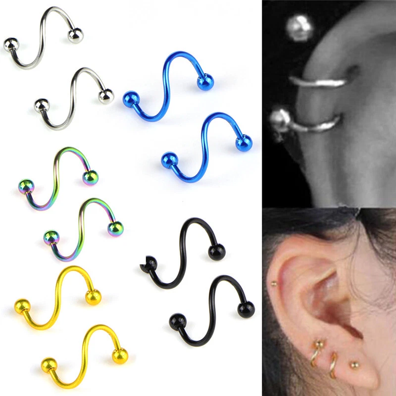 Spiral sale lip piercing