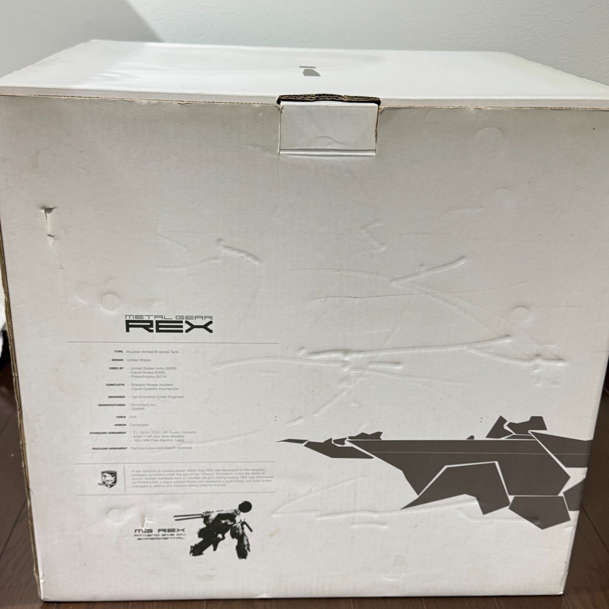 1/48 threeA L GEAR SOLID REX 輸送箱未開封 Metal Gear Rex from Metal Gear Solid 1/48 Figure Statue ThreeA