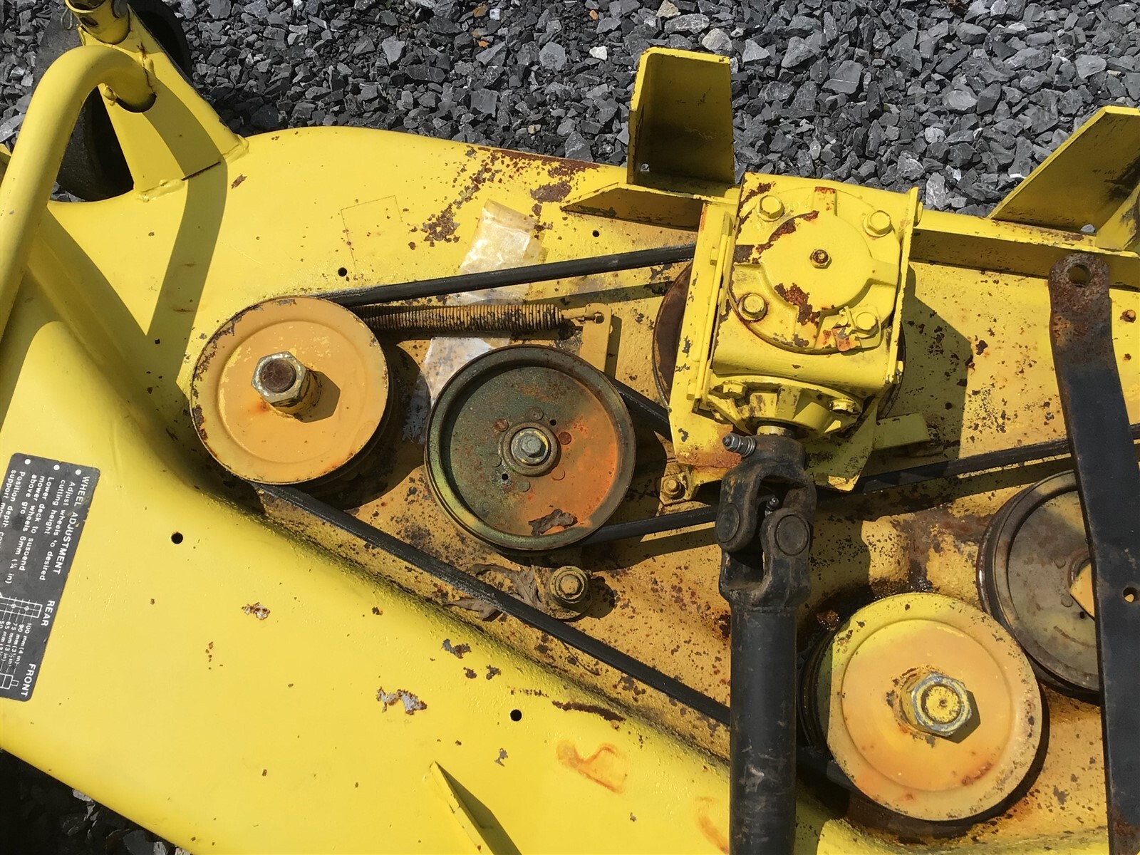 JOHN DEERE 60” MOWER DECK 400 GARDEN TRACTOR eBay