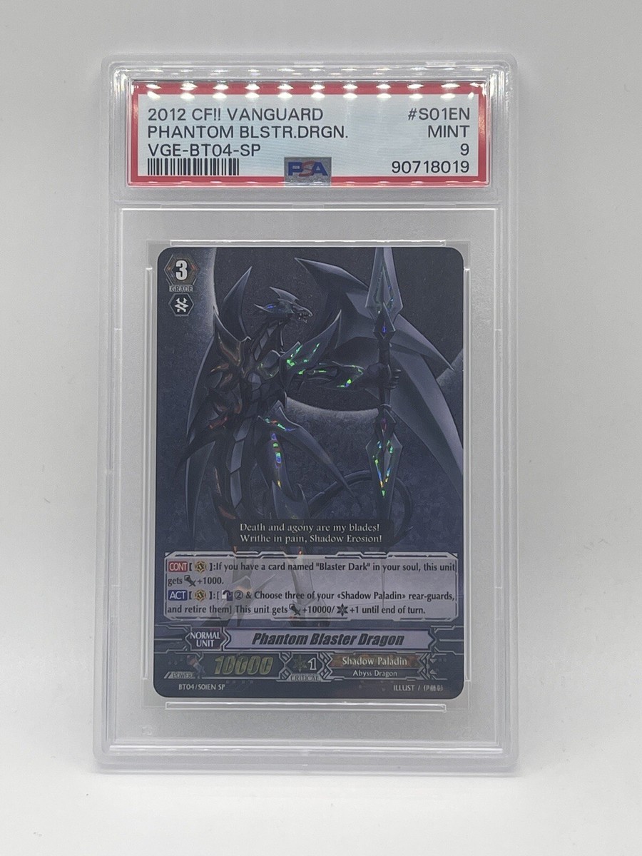 Phantom Blaster Dragon SP 2012 PSA 9 MINT BT04 S01EN (SP