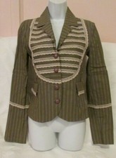 Women's Rinascimento Blazer Jacket Button Front Size S