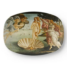 The Birth of Venus 10x14" Serving Platter Unique Gift for Art Lover Botticelli
