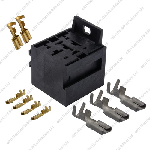 Heavy Duty Relay Base / Holder & Terminals For Starter Relays Durite