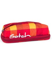 Pen Case Satch Firecracker Penbox Girls Recycled Polyester Red