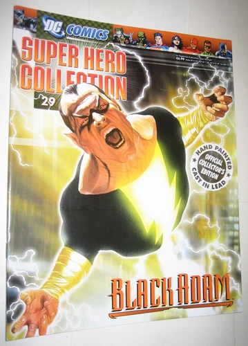 DC Comics Super Hero Collection #29 Black Adam Eaglemoss Alex Ross Cvr Shazam!