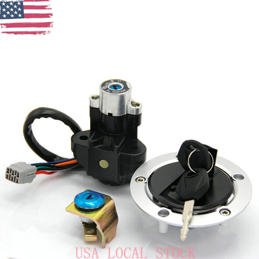 For Suzuki Ignition Switch Fuel Gas Cap Lock Key GSF1250 S Bandit S 2007-2011 Foto 2 de 4