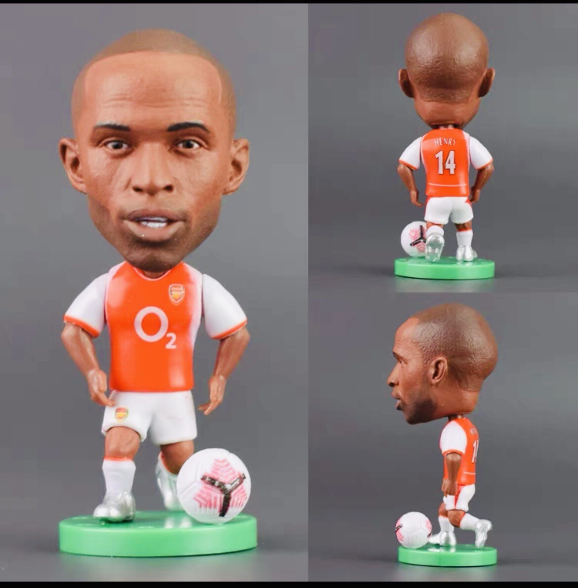 Thierry HENRY Figurine H6.5cm Arsenal FC Legend #14 Perfect