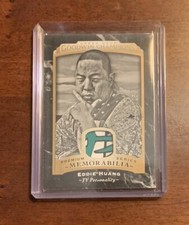 2017 Upper Deck Goodwin Champions Memorabilia Premium /25 Eddie Huang #BWM-EH