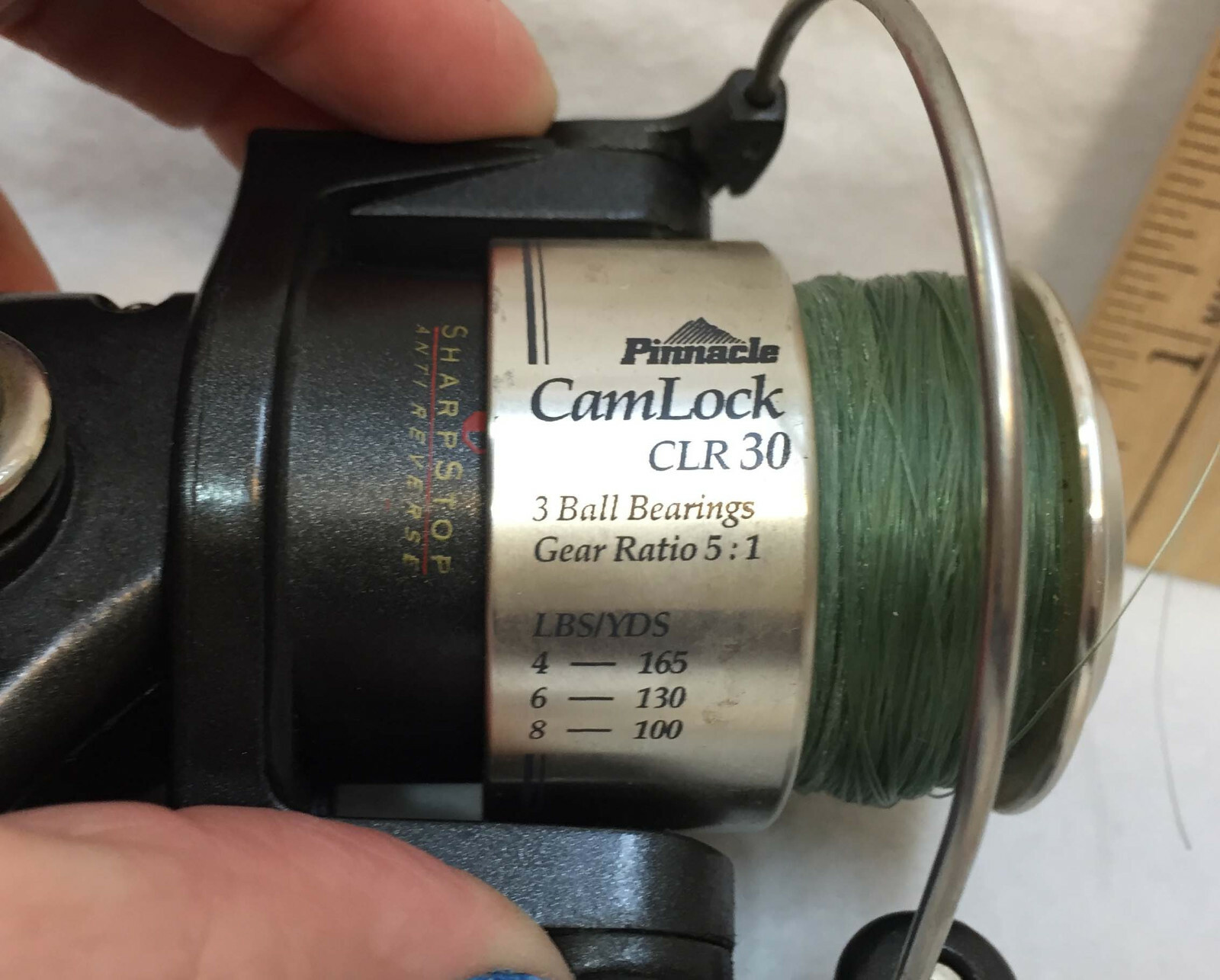 Fishing Reel Spinning Open Pinnacle Cam Lock CLR 30 Sharp Stop Anti