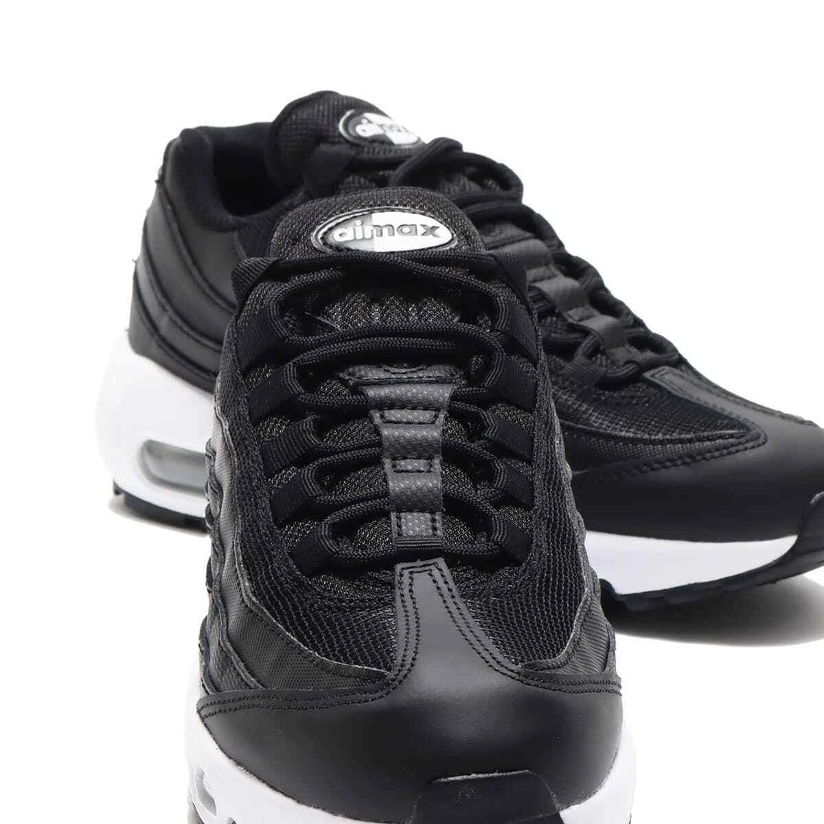 Womens black nike store air max 95