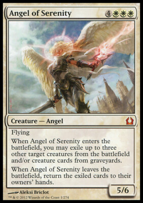 ANGEL OF SERENITY NM Return To Ravnica mtg White - Angel Mythic | eBay ANGEL OF SERENITY NM Return To Ravnica mtg White - Angel Mythic | eBay