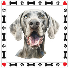 Weimaraner Dog Sticker Decal A1238